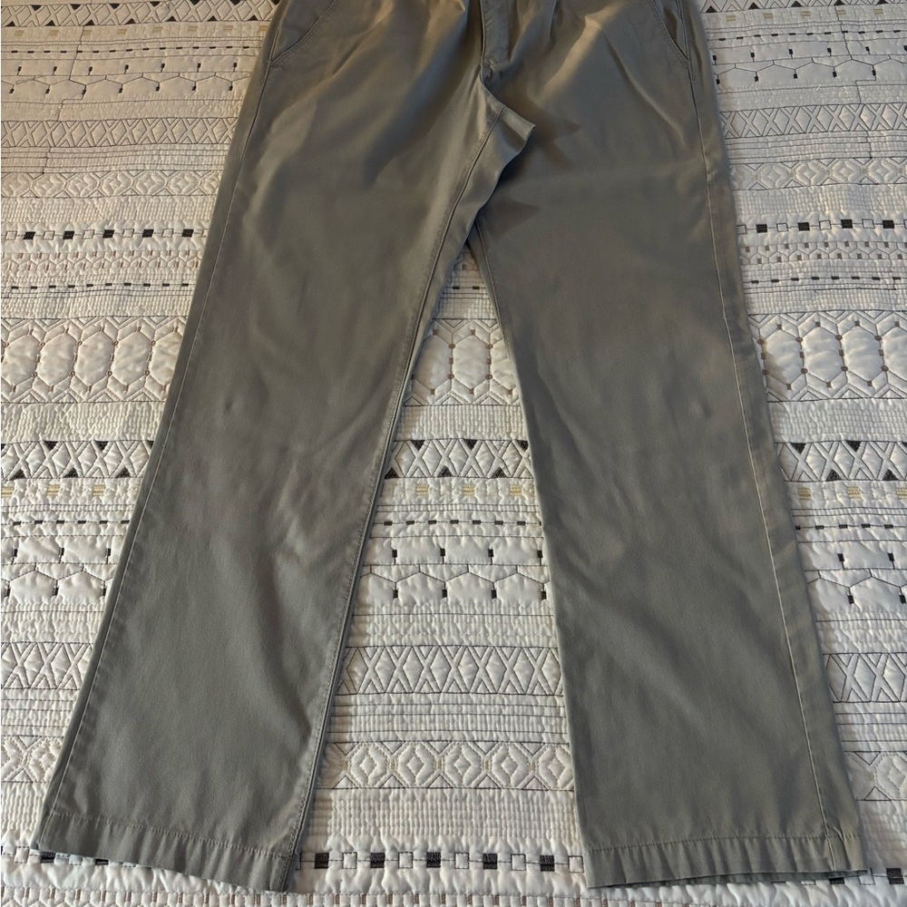 Express Gray Chinos Versatile Cotton Blend (32x32)